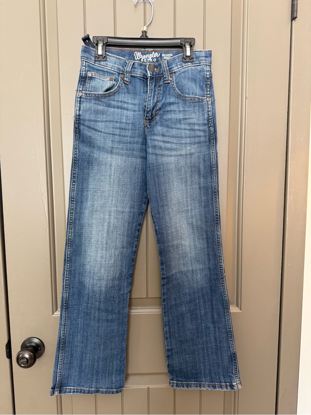 Wrangler Retro Boy’s Jeans - Medium Blue Wash